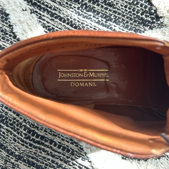 Johnston & Murphy Domani Mens Cap Toe Lace Up Short Boot size 9.5 - Picture 5 of 6